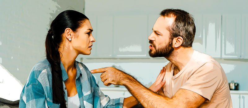 dispute entre homme et femme - conseils pour réussir votre vie amoureuse